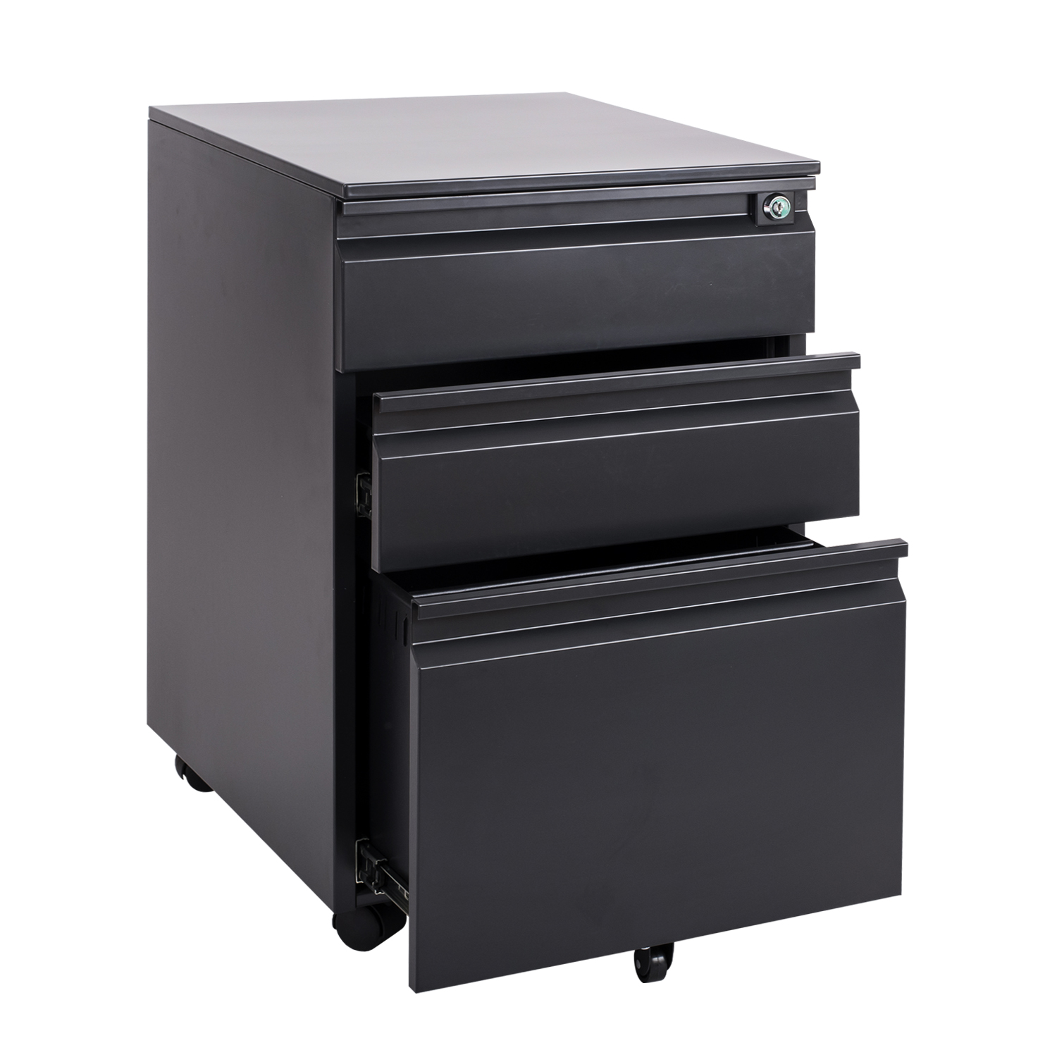 Cajonera Negra Lockerplus